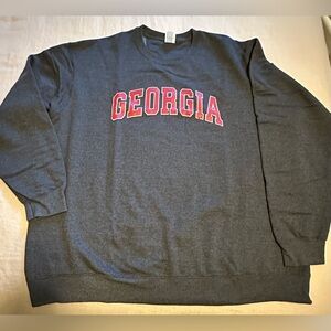 Georgia Men’s Sweatshirt Pullover - Size 2XL - Excellent Condition
